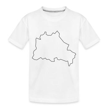 Berlin - T-shirt bio Premium Enfant - blanc - Devant
