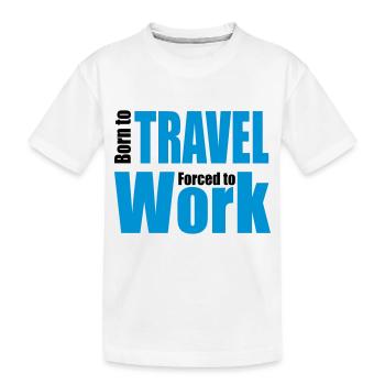 voyage - T-shirt bio Premium Enfant - blanc - Devant