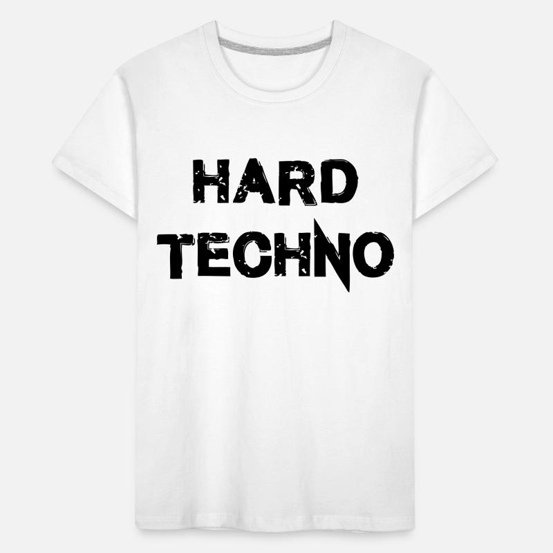 Techno dur T-shirt bio Premium Enfant