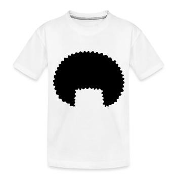 Afro - T-shirt bio Premium Enfant - blanc - Devant