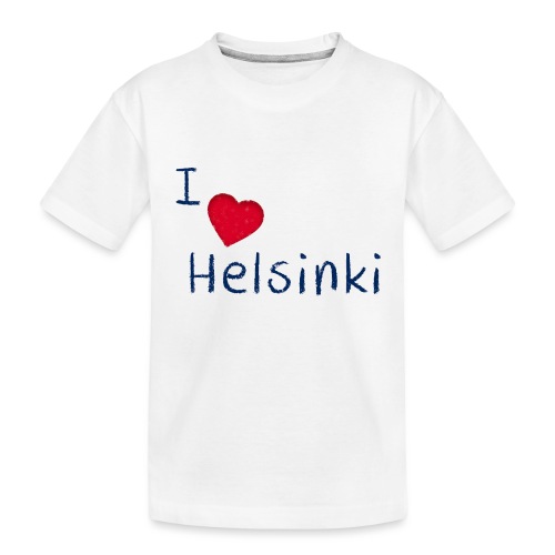I Love Helsinki - Lasten premium luomu-t-paita