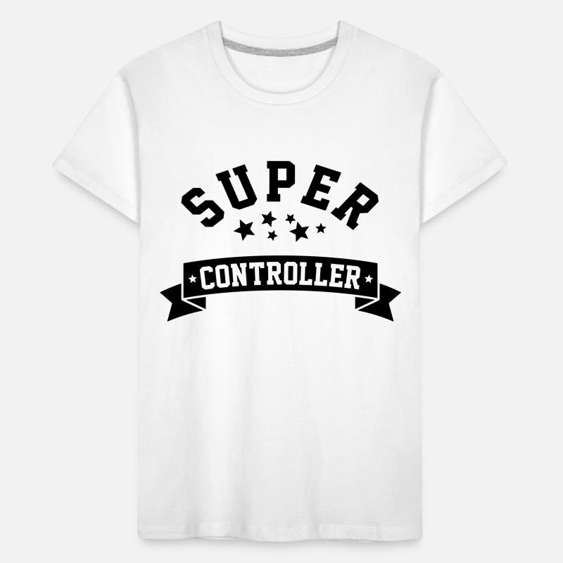 Super CONTROLLER, Controlling Finanzen Reporting Kinder Premium Bio T-Shirt
