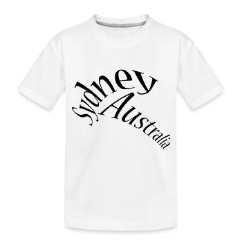Sydney - Australie - T-shirt bio Premium Enfant - blanc - Devant