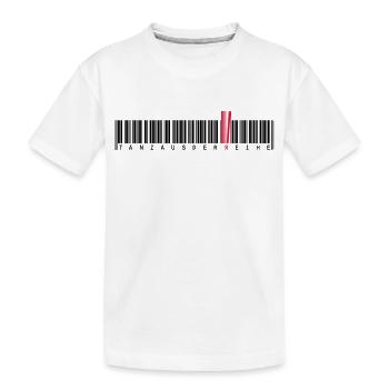 Tanz aus der Reihe - Kinder Premium Bio T-Shirt - Weiß - Vorne