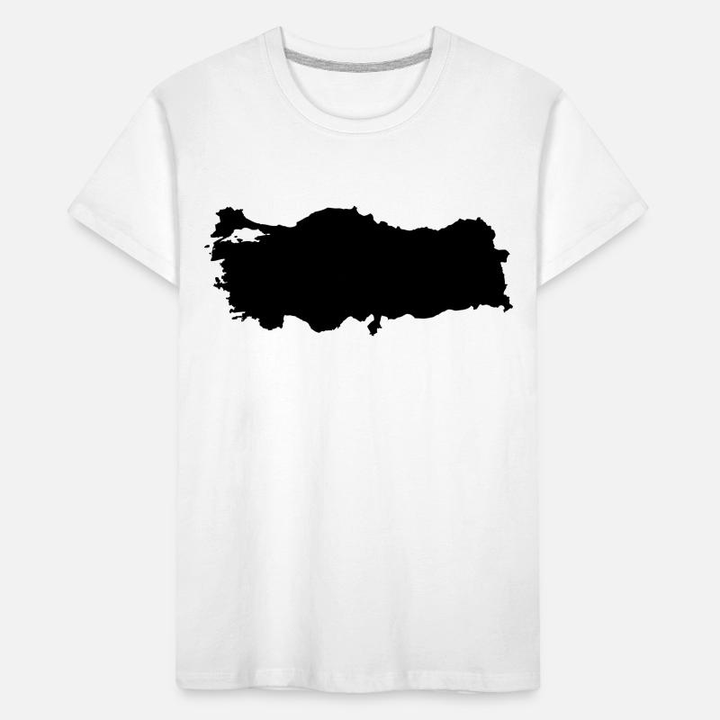 Turkey Map Map Kids' Premium Organic T-Shirt