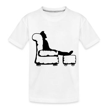 repos sommeil salon meubles tv montre guc - T-shirt bio Premium Enfant - blanc - Devant