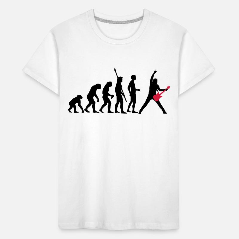evolution_guitar_112013_a_2c T-shirt bio Premium Enfant