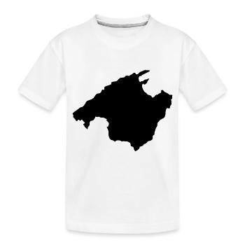 malle - Kinder Premium Bio T-Shirt - Weiß - Vorne