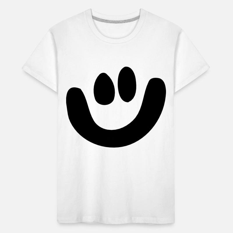 Smiley Kids' Premium Organic T-Shirt