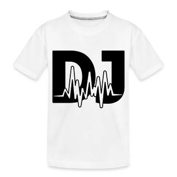 dj - T-shirt bio Premium Enfant - blanc - Devant