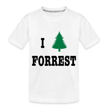 I heart Forrest - T-shirt bio Premium Enfant - blanc - Devant