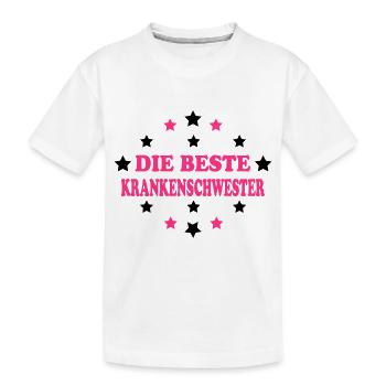 Doktor / Arzt / KRANKENSCHWESTER / physio / - T-shirt bio Premium Enfant - blanc - Devant