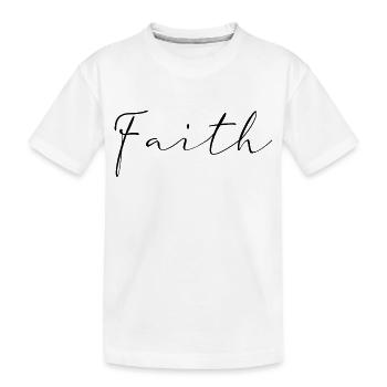 L’espoir de Faith - T-shirt bio Premium Enfant - blanc - Devant