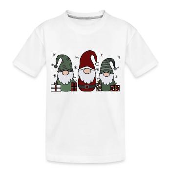 Weihnachtsmann - Kinder Premium Bio T-Shirt - Weiß - Vorne