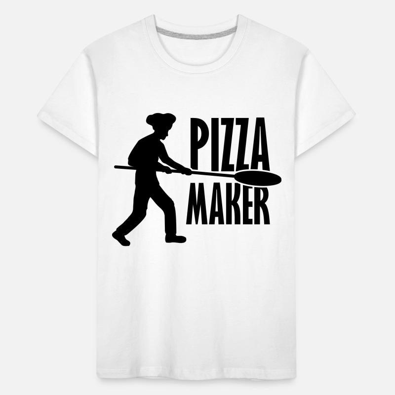 Pizza Pusher Pizza Maker T-shirt bio Premium Enfant
