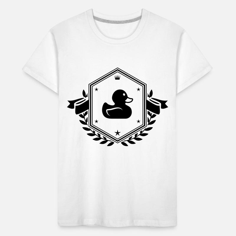 Bouclier de canard T-shirt bio Premium Enfant