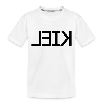 Kiel - seitenverkehrt - Kinder Premium Bio T-Shirt - Weiß - Vorne