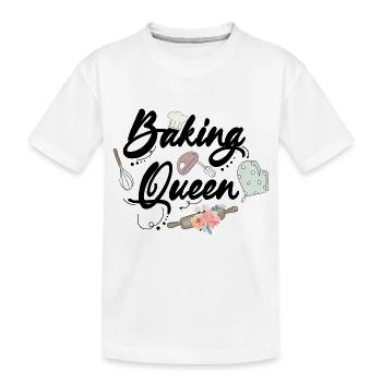 Boulangerie Baker Boulangerie Boulangerie Gâteau de confiserie - T-shirt bio Premium Enfant - blanc - Devant