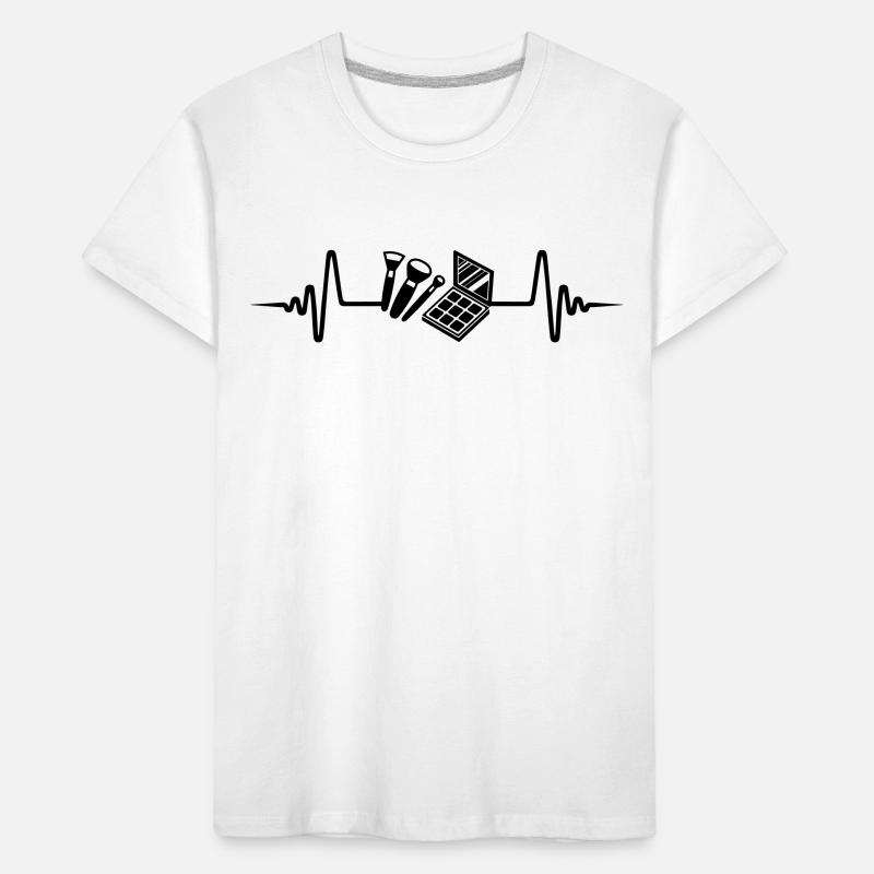 Make Up Cosmetics Pulse Kids' Premium Organic T-Shirt