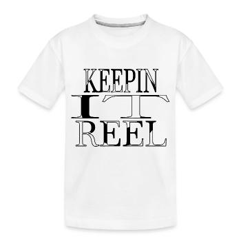 fishing equipment clown fish tshirts joke jokes - Kids' Premium Organic T-Shirt - white - Front