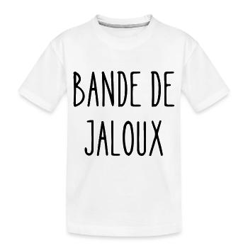 bande de jaloux - T-shirt bio Premium Enfant - blanc - Devant