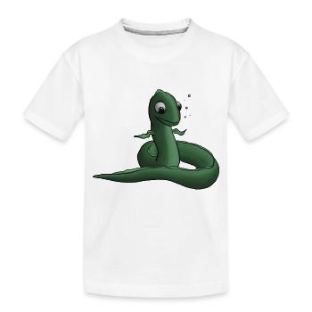 Egal Aal - machste nix - Kinder Premium Bio T-Shirt - Weiß - Vorne