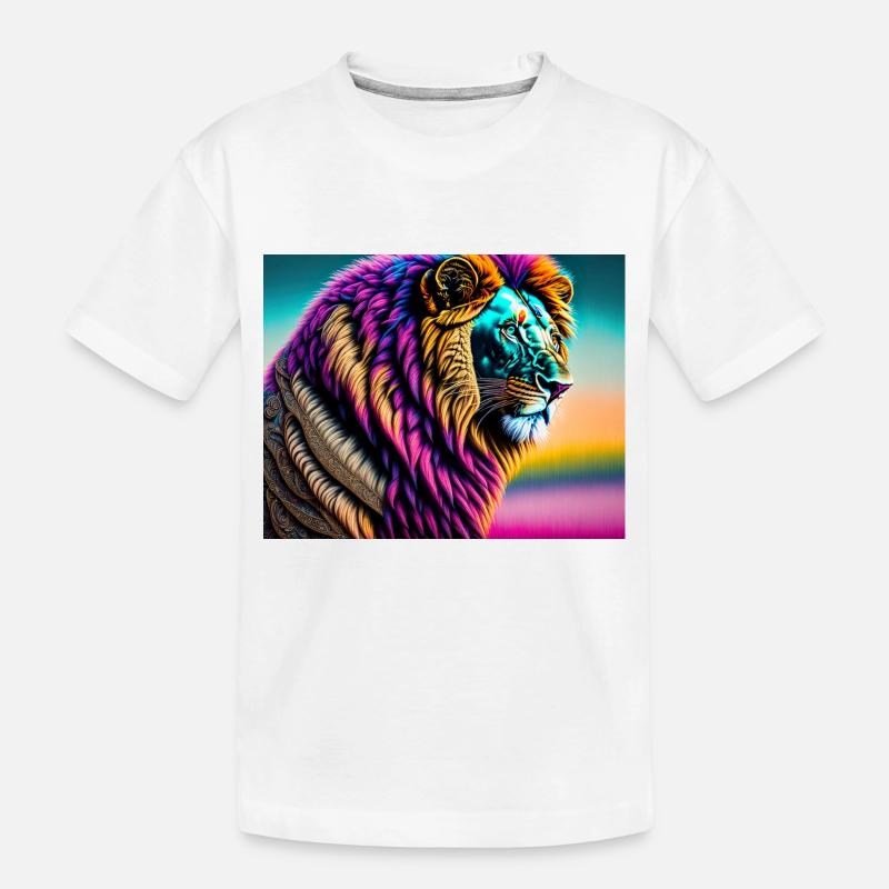 Lion - T-shirt bio Premium Enfant - blanc