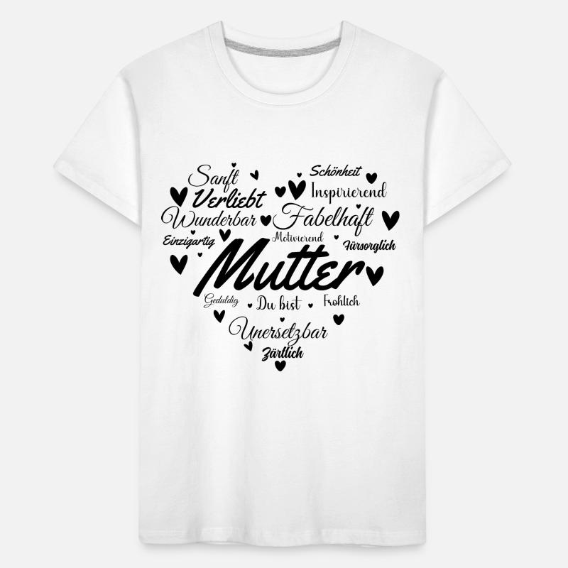muttertag mama feier - DE Kinder Premium Bio T-Shirt