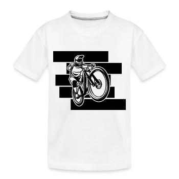 VTT VTT - T-shirt bio Premium Enfant - blanc - Devant