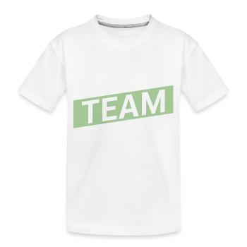 Équipe de planche à voile - T-shirt bio Premium Enfant - blanc - Devant
