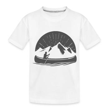 Wassersport - Kinder Premium Bio T-Shirt - Weiß - Vorne