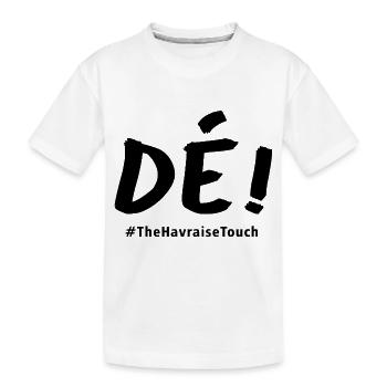 Dé !! - T-shirt bio Premium Enfant - blanc - Devant