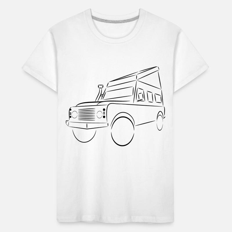 Defender with elevating roof Kids' Premium Organic T-Shirt