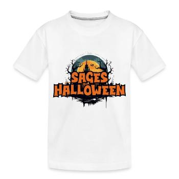 Gosages - Halloween Special - Kids' Premium Organic T-Shirt - white - Front