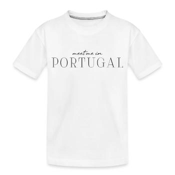 Portugal T-Shirt : Soleil, Mer, Style - T-shirt bio Premium Enfant - blanc - Devant