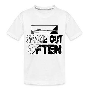 physics christmas birthday present present idea - Kids' Premium Organic T-Shirt - white - Front