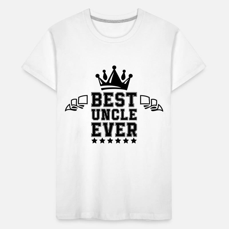 best uncle ever Kinder Premium Bio T-Shirt