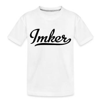 Imker - Kinder Premium Bio T-Shirt - Weiß - Vorne