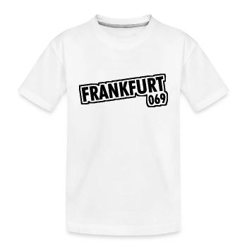Francfort-sur-le-Main - 069 - Indicatif téléphonique - T-shirt bio Premium Enfant - blanc - Devant