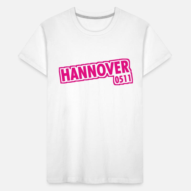 Hanover - 0511 - Area Code - Lower Saxony Kids' Premium Organic T-Shirt