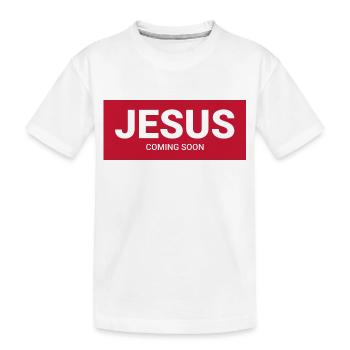 Jesus - T-shirt bio Premium Enfant - blanc - Devant
