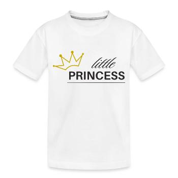 Petite princesse - petite princesse - T-shirt bio Premium Enfant - blanc - Devant