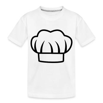 Chef de cuisine - Kids' Premium Organic T-Shirt - white - Front