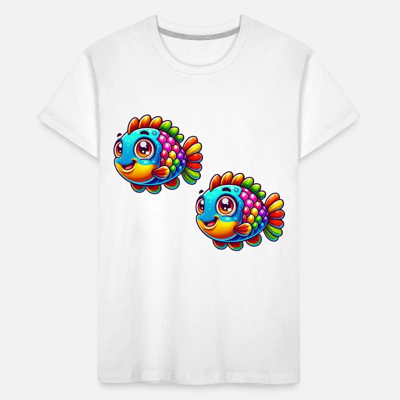 Fisch Comic Kinder Premium Bio T-Shirt