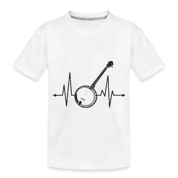 Banjo Banjo joueur Banjoïste - T-shirt bio Premium Enfant - blanc - Devant