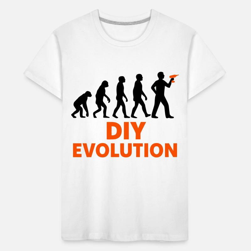 DIY Evolution Crafts Kids' Premium Organic T-Shirt
