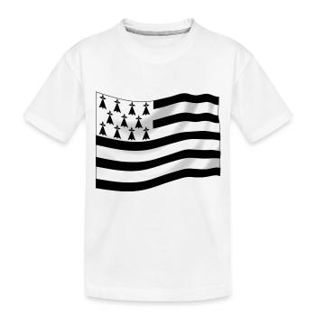 bretagne - T-shirt bio Premium Enfant - blanc - Devant