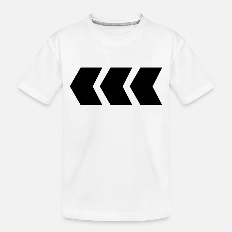 flèche - T-shirt bio Premium Enfant - blanc