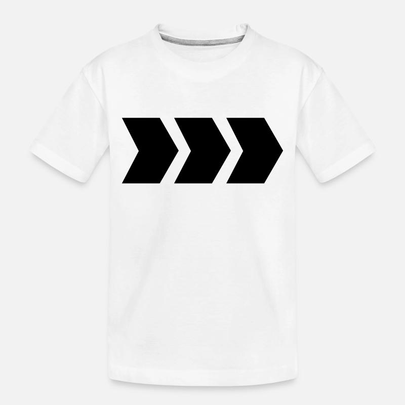 flèche - T-shirt bio Premium Enfant - blanc