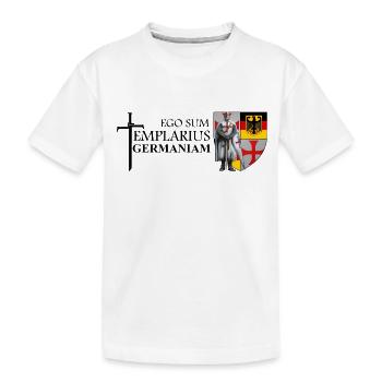 ESTGermaniam - Kinder Premium Bio T-Shirt - Weiß - Vorne